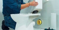 Монтаж унитаза напольного и подвесного с гарантией и страховкой Монтаж унитаза напольного и подвесного в Москве
