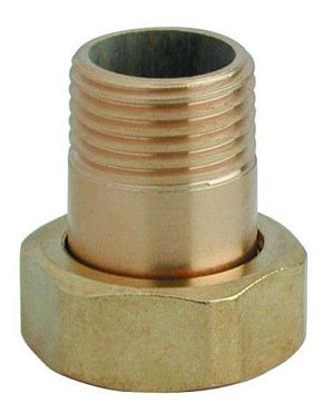 Американка 1"1/2x2", латунь