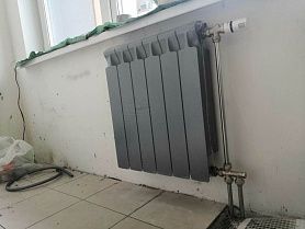 Установка современных радиаторов