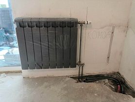 Установка современных радиаторов