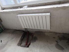 Установили батарею в Москве