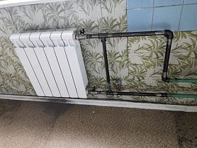 Установили батарею в Москве